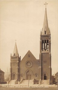 J38/ Colorado Springs RPPC Postcard c1910 St Marys Catholic Church 305