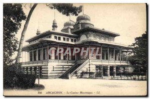 Postcard Old Casino Arcachon Moorish