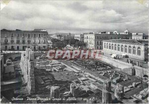 Postcard Modern Siracusa Piarra Pancali e Tempio di Apollo (December IV has C...