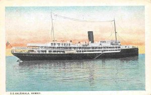 Steamer SS Haleakala Ship Hawaii 1920s postcard