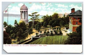 Soldiers and Sailors Monument New York City NY NYC UNP UDB Postcard O15