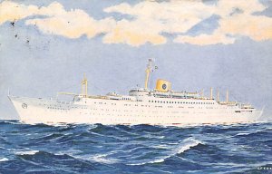 MS Stockholm Swedish American Line 1959 