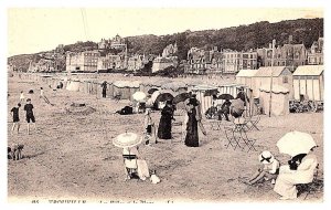 Trouville Les Villas et la Plage