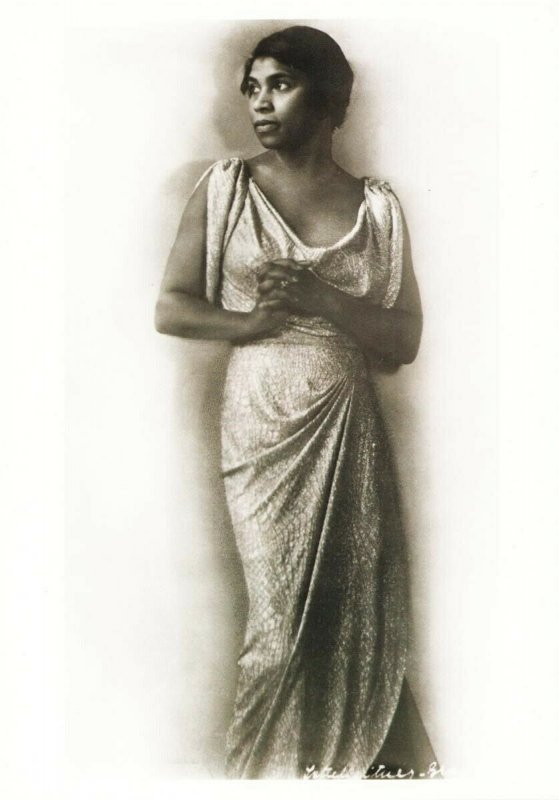 Marian Anderson Opera Singer in the 1920s or 1930s Modern Postcard