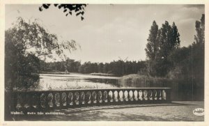 Sweden Malmo Motiv fran Slottsparken Malmö Vintage RPPC 07.82