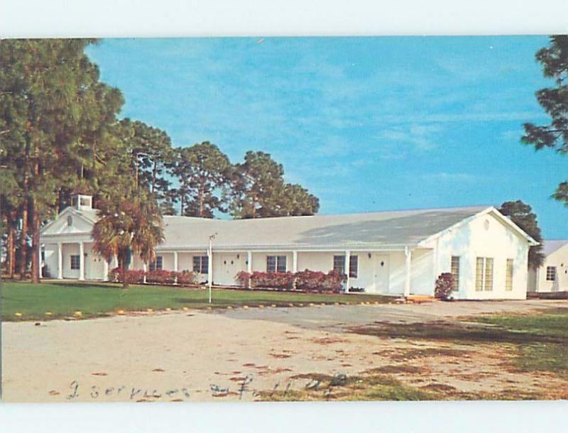 Pre-1980 CHURCH SCENE Port Charlotte - Near Sarasota & Fort Myers FL A8862