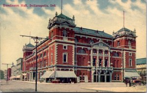 Postcard Tomlinson Hall in Indianapolis, Indiana