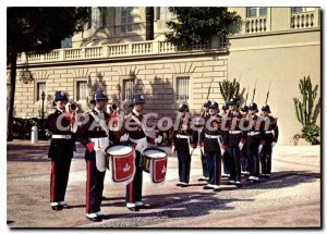 Modern Postcard Monaco New Releve Of The Guard