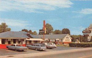 Nashville Tennessee Cartel Motel and Restaurant Vintage Postcard AA39905