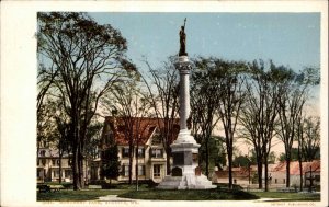 Augusta Maine ME Monument Park 9021 Detroit Publishing c1910 Postcard