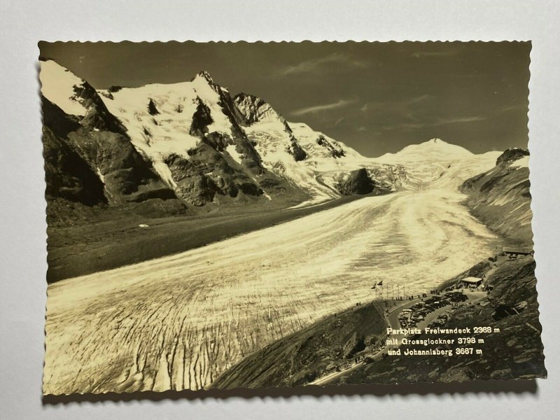 UNUSED VINTAGE POSTCARD - MOUNTAIN GROSSGLOCKNER 3798m AUSTRIA (KK2128)