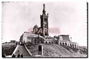 Postcard Old Marseille N R D N Basilica of the Guard
