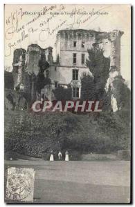 Tancarville - Ruins of the old Castle and Chapel - Old Postcard