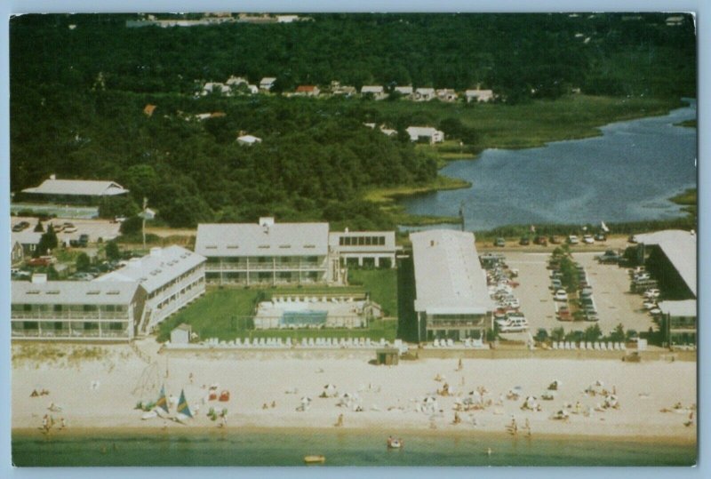 Cape Cod Riviera Beach MA. Beach View Post Card A2 