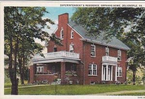 Pennsylvania Zelienople The Superintendents Residence At Orphans Home