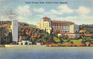 Tucker's Town Bermuda 1948 Postcard Castle Harbour Hotel