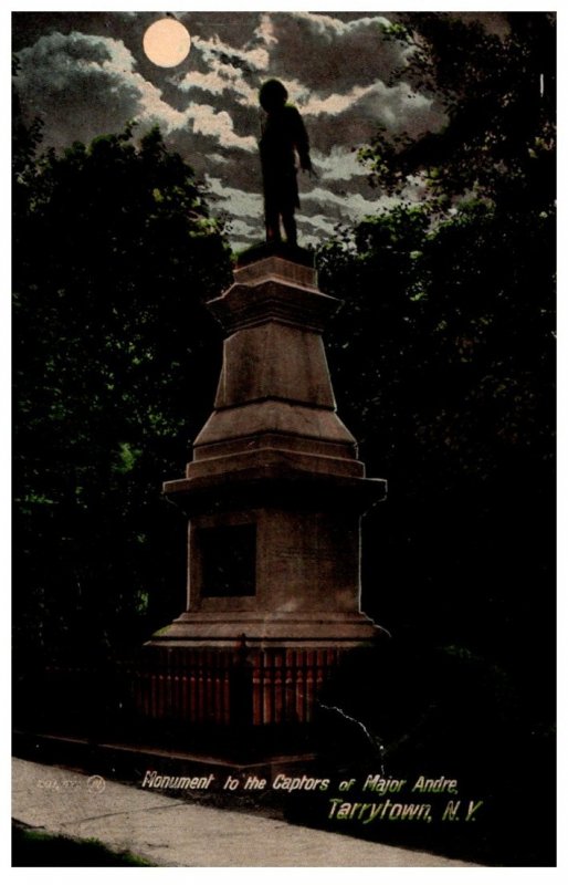 New York  Tarryville ,  monument to capitives of Major Andre