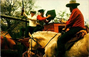 Florida Pioneer City West Of Hollywood Stagecoach Holdup