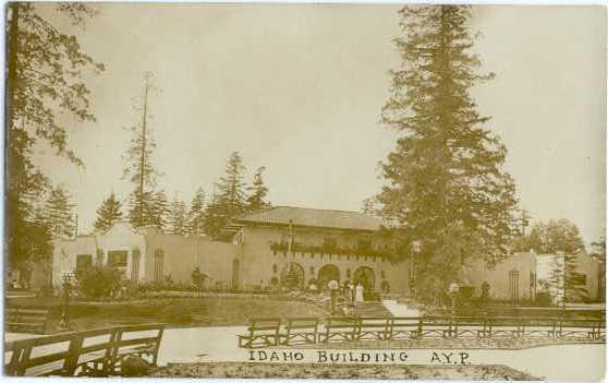 RPPC Idaho Building at Alaska, Yukon & Pacific Exposition, Seattle, 1909