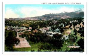 Early 1900s Hilltop View, Bishop's Lodge, Santa Fe, NM Postcard