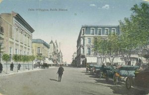 argentina, BAHIA BLANCA, Calle O'Higgins, Cars (1910s)