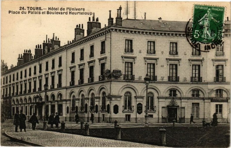 Tours - CPA TOURS - LA TOUR CHARLEMAGNE