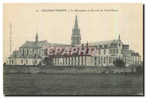 Old Postcard Grande Trappe The Monastery seen from the North West Coast