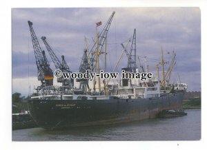 cd0189 - German Cargo Ship - Simon Von Utrecht - postcard