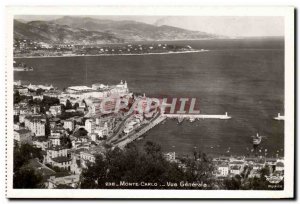 Postcard Modern principality of Monaco General View