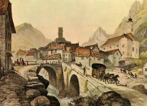 St Gotthard Mailcoah,PTT Mseum,Bern,Switzerland