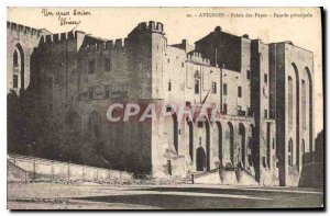 Postcard Old Avignon (Vaucluse) Palace of the Popes