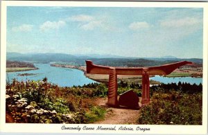 Postcard MONUMENT SCENE Astoria Oregon OR AM4412