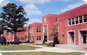 Westfield New Jersey~Senior High School~1954 Postcard