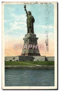 Old Postcard Statue of Liberty Statue of Liberty New York