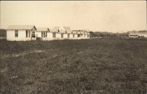 Thistle Motor Camps Between Belfast & Searsport ME Real Photo Postcard