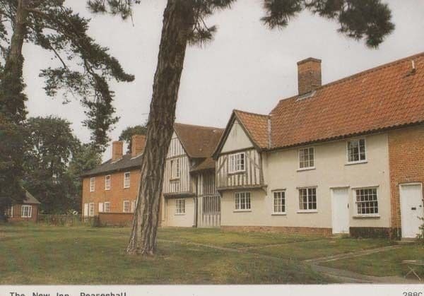 The New Inn Peasenhall Suffolk Postcard