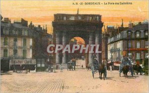 Postcard Old Bordeaux Porte des Salinieres