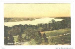 River Fredericton at St John, New Brunswick , Canada, 00-10s