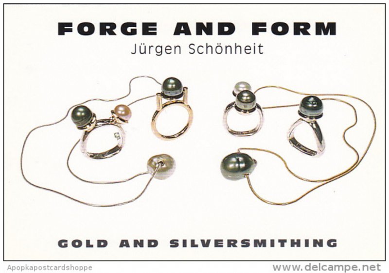 Forge and Form Juergen Schoenheit Gold and Silversmithing Vanvouver Canada