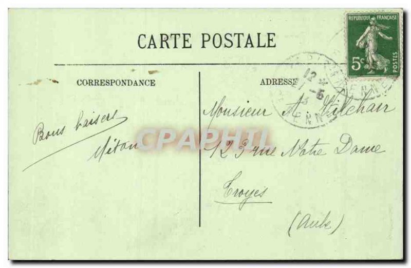 Paris - 4 - Notre Dame - Old Postcard