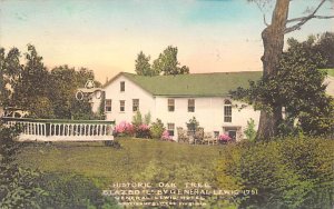 Historic Oak Tree, General Lewis Hotel - Lewisburg, West Virginia WV  