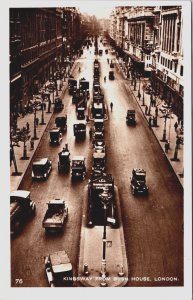 England London Kingsway From Bush House Vintage RPPC C157