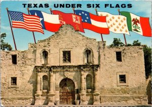 Texas San Antonio The Alamo Texas Under Six Flags