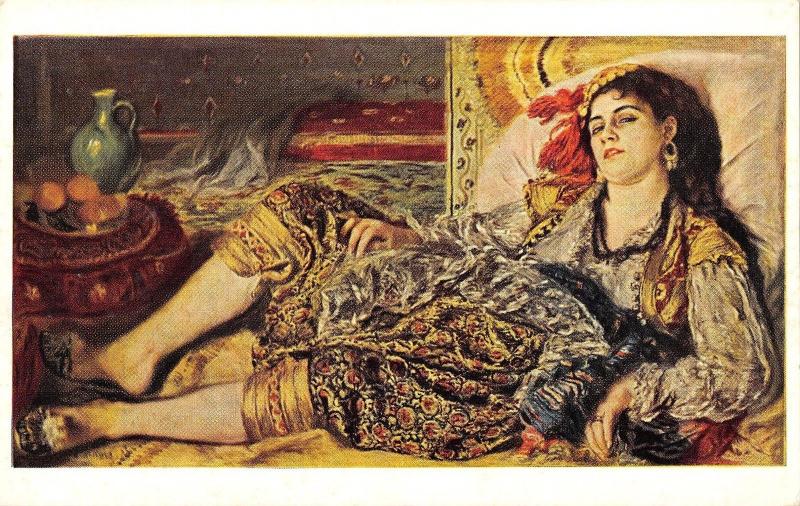 BR71041 odalisque by renoir painting postcard washington usa art gallery