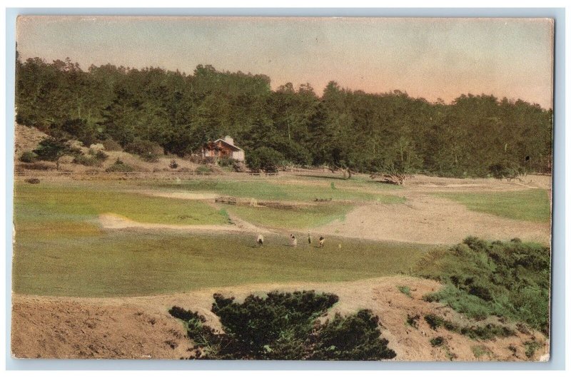 Monterey California CA Postcard Gulf Course Del Monte Scenic View c1960s Vintage