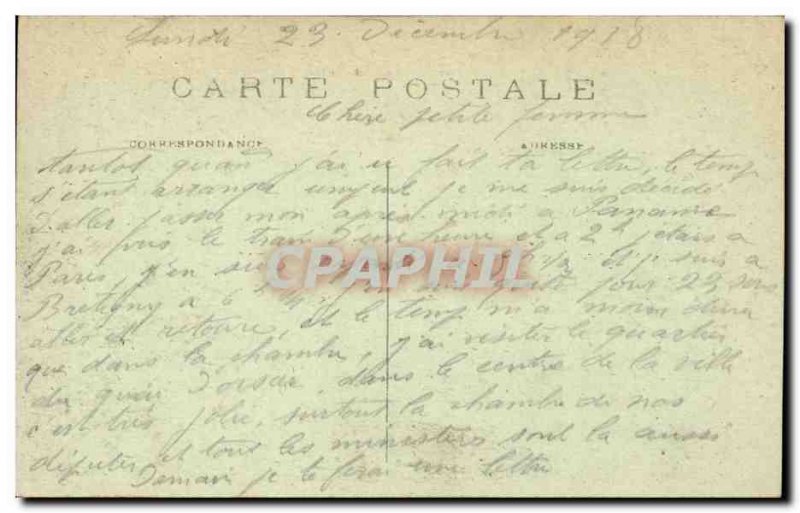 Paris - 5 - Street Souffot and Pantheon- Old Postcard