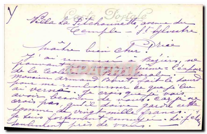 Postcard Old Nice La Jetee Promenade