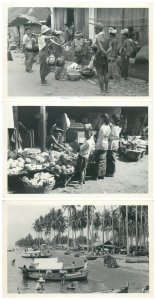 Cultures & ethnicities Indonesia community life real photo postcards c.1957 