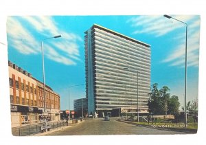 Tolworth Tower Kingston Surbiton Surrey Vintage Postcard 1970s