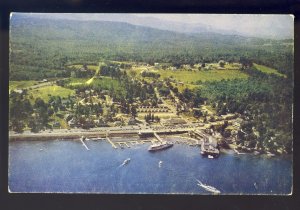 Laconia, New Hampshire/NH Postcard, Weirs Harbor, Lake Winnipesaukee